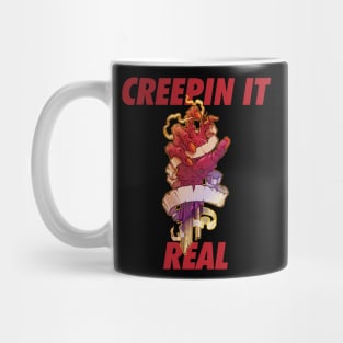 Creepin It Real - Red Demon Hand Mug